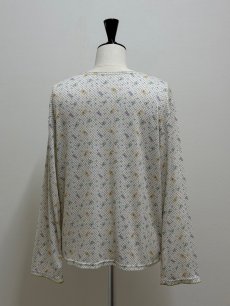 画像5: 【7月下旬〜8月上旬】BunnyパターンメッシュロンT（3L）6680310 (5)