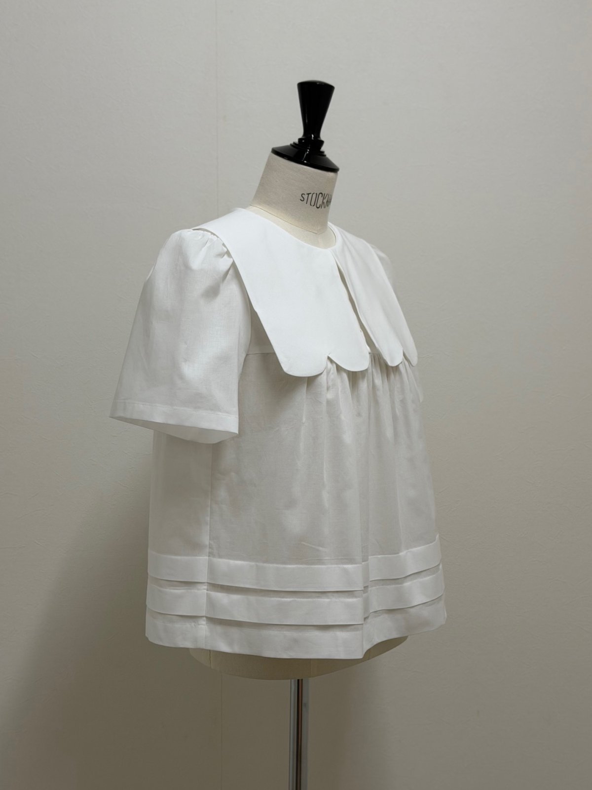 画像2: 【7月下旬〜8月上旬】ケープブラウス（M） 6170220 (2)