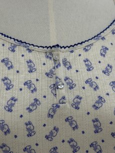 画像2: 【7月下旬〜8月上旬】Bunnyパターンメッシュキャミ（3L）6680290 (2)