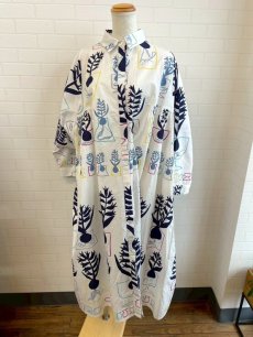 画像1: kilki ワンピース ヒヤシンス WH (1)