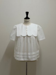 画像1: 【7月下旬〜8月上旬】ケープブラウス（M） 6170220 (1)