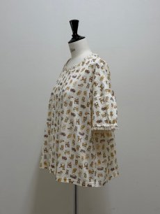 画像9: 【7月下旬〜8月上旬】テキスタイルシューTシャツ（M）6180320 (9)