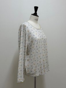 画像4: 【7月下旬〜8月上旬】BunnyパターンメッシュロンT（3L）6680310 (4)