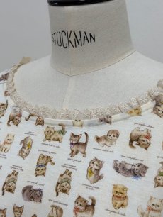 画像8: 【7月下旬〜8月上旬】テキスタイルシューTシャツ（M）6180320 (8)