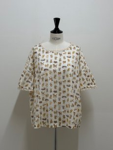 画像6: 【7月下旬〜8月上旬】テキスタイルシューTシャツ（M）6180320 (6)