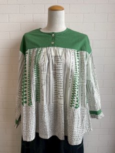 画像1: kilki ブラウス ジャック WH (1)