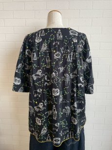 画像3: kilki ブラウス ホロスコープ BK (3)