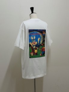 画像1: 【6月中旬〜6月下旬】ぺたぺたプレーンTシャツ・bunny 2XL（メンズサイズ）6680200-1C (1)