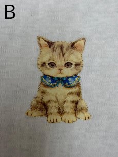 画像6: 【6月中旬〜6月下旬】ぺたぺたこねこ図鑑Tシャツ 3L（長め3L）6680380 (6)