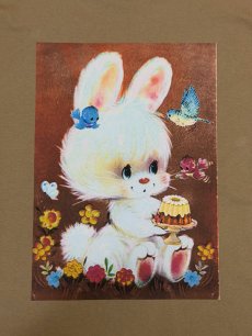 画像4: 【6月中旬〜6月下旬】ぺたぺたプレーンTシャツ・bunny 2XL（メンズサイズ）6680200-1B (4)