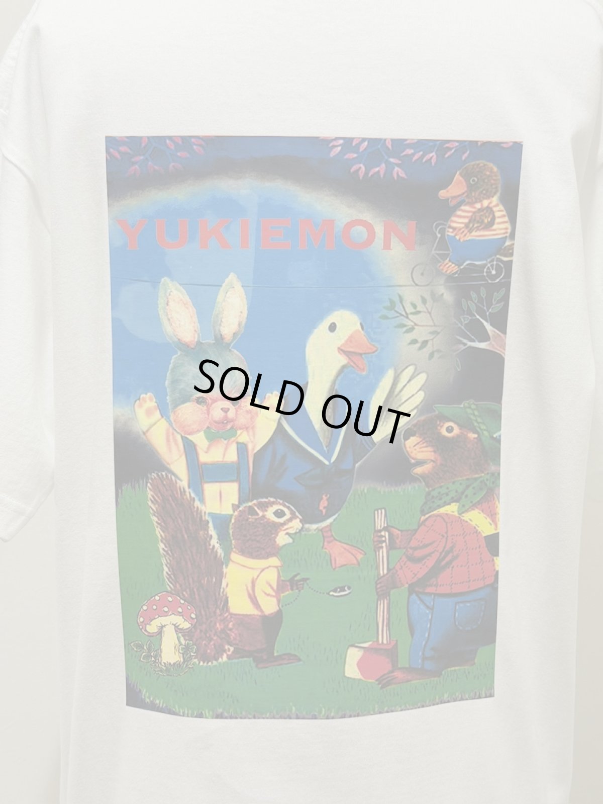 画像4: 【6月中旬〜6月下旬】ぺたぺたプレーンTシャツ・yukiemon 3L(長め3L) 6680190-1C (4)