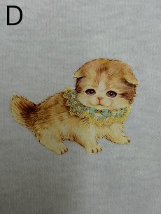 画像8: 【6月中旬〜6月下旬】ぺたぺたこねこ図鑑Tシャツ 3L（長め3L）6680380 (8)