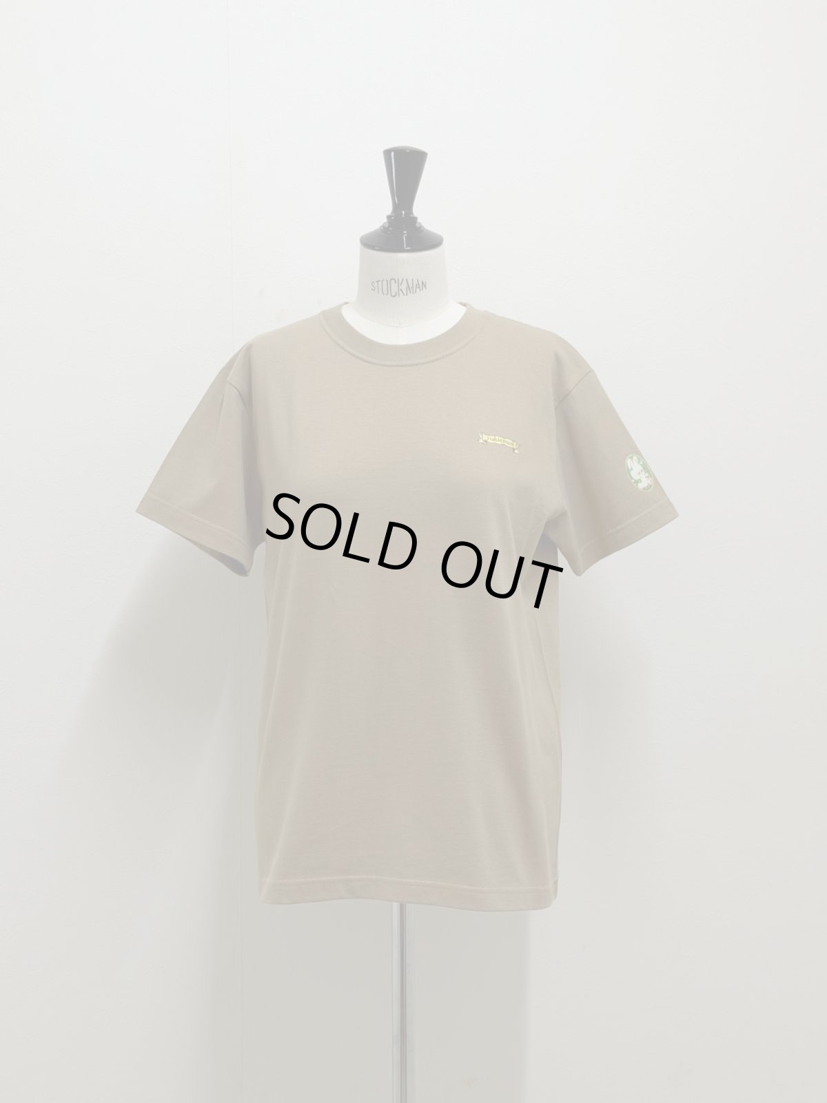 画像2: 【6月中旬〜6月下旬】ぺたぺたプレーンTシャツ・bunny M（大きめM）6180180-1B (2)