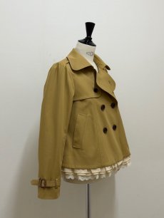 画像15: 【9月下旬〜10月上旬】フリフリトレンチコート（3L）6695060 (15)