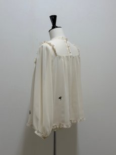 画像6: 【9月下旬〜10月上旬】fortuneシフォンブラウス（M） 6175010 (6)