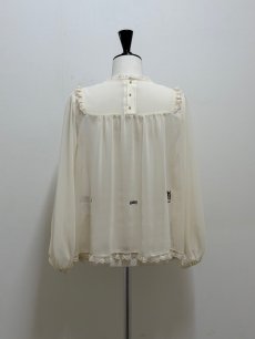 画像5: 【9月下旬〜10月上旬】fortuneシフォンブラウス（M） 6175010 (5)