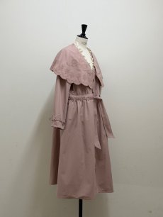 画像3: 【9月下旬〜10月上旬】くまとスズランのケープコート（3L）6695080 (3)