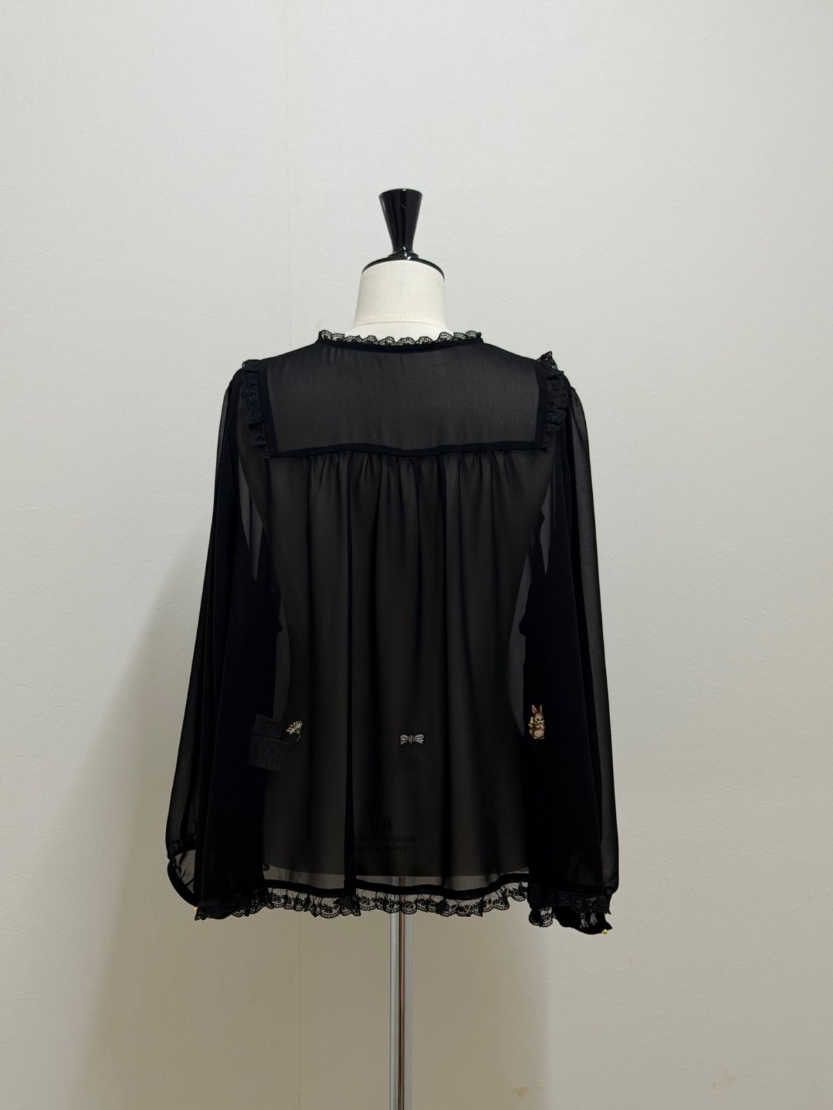 画像23: 【9月下旬〜10月上旬】fortuneシフォンブラウス（M） 6175010 (23)
