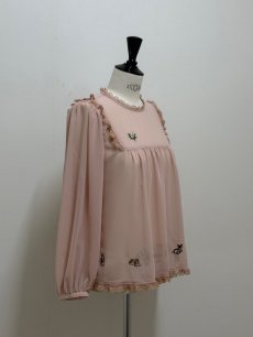 画像15: 【9月下旬〜10月上旬】fortuneシフォンブラウス（M） 6175010 (15)