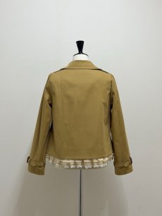 画像13: 【9月下旬〜10月上旬】フリフリトレンチコート（3L）6695060 (13)