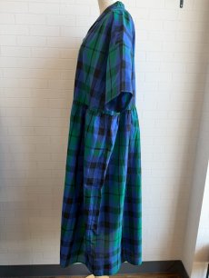 画像2: 【blue willow】チェックワンピース (2)