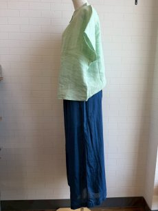 画像5: 【tukuroi】20ozコットンガーゼデニムガウチョパンツ (5)