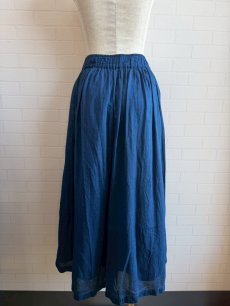 画像3: 【tukuroi】20ozコットンガーゼデニムガウチョパンツ (3)