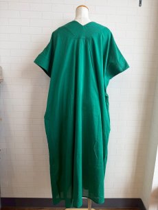 画像3: 【Noia】コットンボイルカフタンワンピース (3)