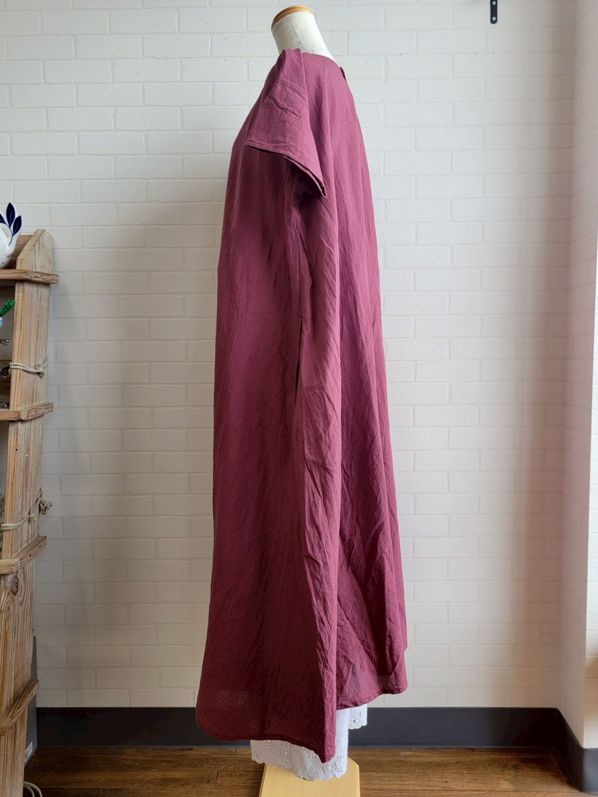 画像5: 【tukuroi】21コットンスカラップ刺繍ストレートパンツ (5)