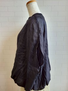 画像2: 【UNPLE】レイヤーバルーンTシャツ (2)
