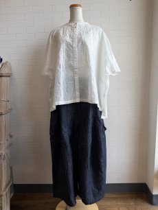 画像4: 【YURK】スクエアドルマンシャツ (4)