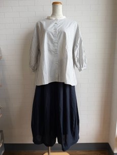 画像4: 【le ciel】綿麻平織パンツ (4)