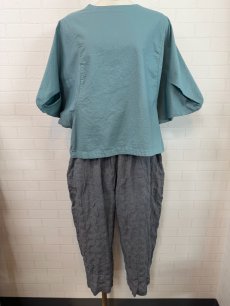 画像4: 【D*g*y】C/PU シャーリングパンツ (4)