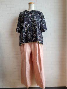 画像4: 【UNPLE】裾レースカラテパンツ (4)