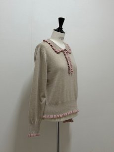 画像15: 【11月下旬〜12月上旬】フリルポロ（M） 6125050 (15)