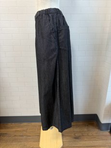 画像2: 【LILASIC】タックワイドデニムパンツ (2)
