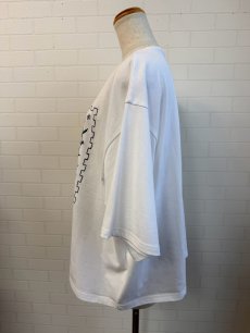 画像2: 【UNPLE】ボタニカル刺繍Tシャツ (2)