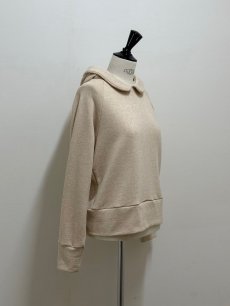 画像2: 【9月下旬〜10月上旬】犬耳プルオーバー(袖口ミルクねこワッペン)（M） 6185030WP (2)