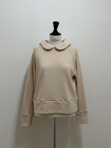 画像1: 【9月下旬〜10月上旬】犬耳プルオーバー(袖口ミルクねこワッペン)（M） 6185030WP (1)