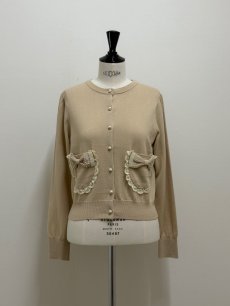 画像6: 【12月上旬〜12月中旬】おパールカーディガン（3L）6625080 (6)