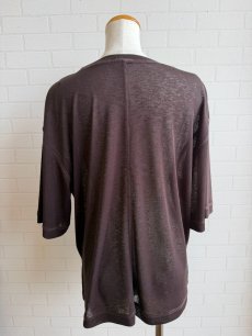 画像3: 【hunch】シアーワッフルステッチ半袖トップス (3)