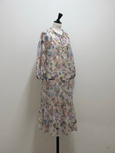 画像9: 【12月中旬〜12月下旬】柄ちがいたっぷりワンピース（3L） 6615160 (9)