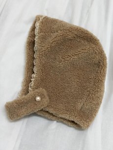 画像1: 【12月中旬〜12月下旬】CURLY EARFLAP HAT（F）6105120　※数量限定 (1)