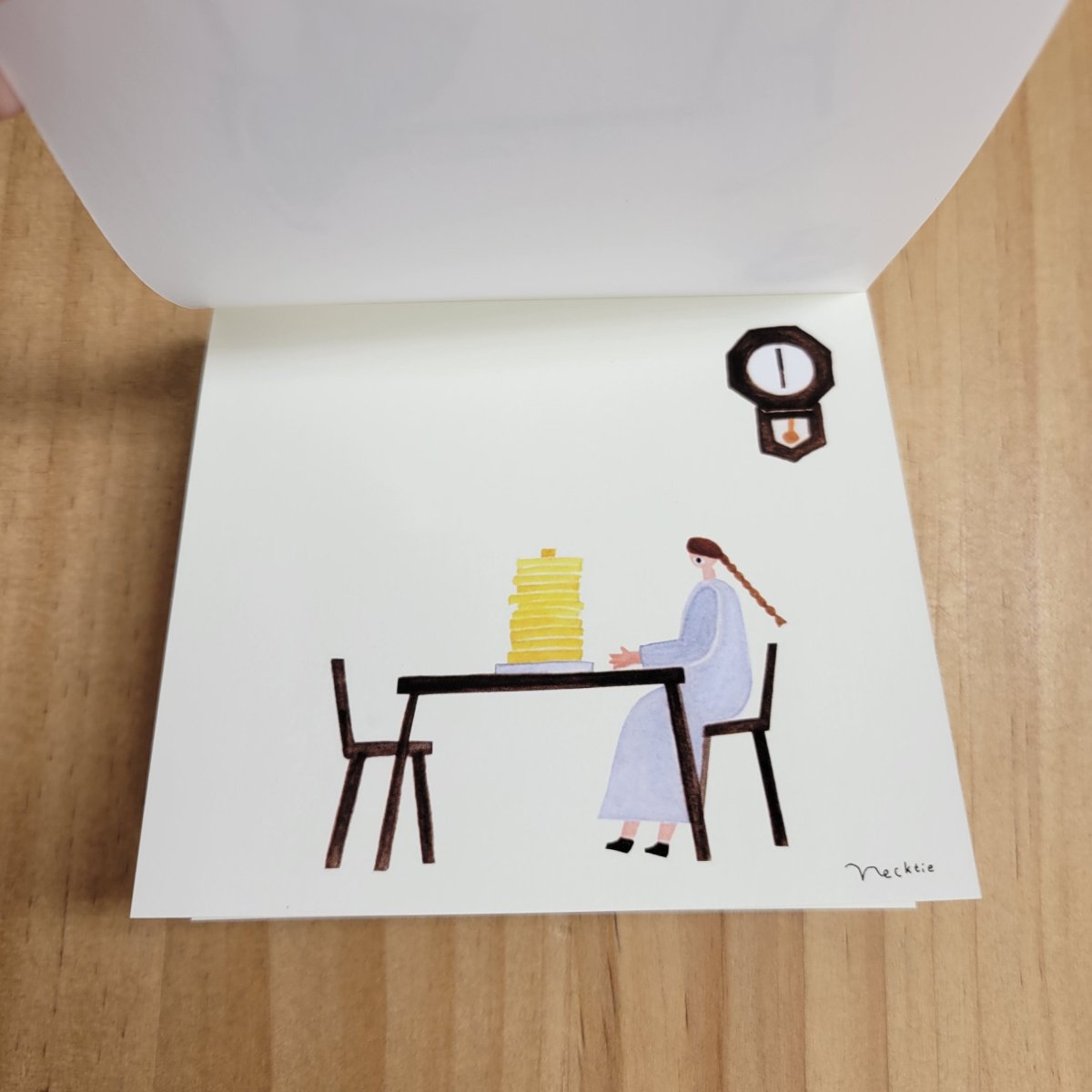 画像5: 【ネクタイ】ブロックメモ 喫茶店 (5)