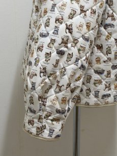 画像12: 【12月下旬〜1月中旬】柄ちがいキルトブルゾン（M）7190010 (12)