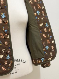 画像19: 【12月下旬〜1月中旬】柄ちがいキルトブルゾン（M）7190010 (19)