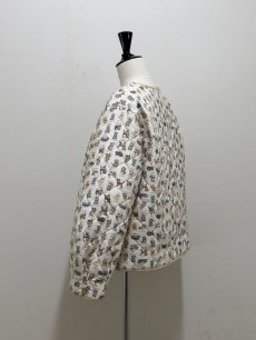 画像11: 【12月下旬〜1月中旬】柄ちがいキルトブルゾン（M）7190010 (11)