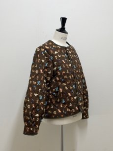 画像15: 【12月下旬〜1月中旬】柄ちがいキルトブルゾン（M）7190010 (15)