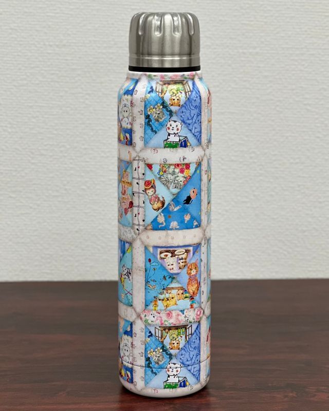 新品】yukiemon ユキエモン テキスタイル サーモマグ ねこあつめ