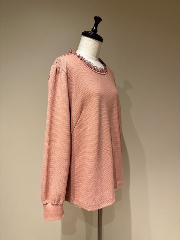 yukiemon（ユキエモン）ワッフルプルオーバー（3L）3680040 | 陽氣屋 